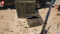 Interact with the memory stick to trigger a zombie attack.