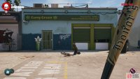 You’ll find a zombie named Doc Martin outside the store.