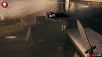 The photo next to his bunk provides another part of the code.