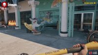 It will have a shark statue in front of it