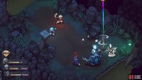 Your new assassin friend uses swords for her normal attacks.