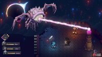 Once the device has enough energy, it will fire a beam at the boss.