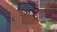 Speak to this NPC in Brisk, once the town is rebuilt, to start a side quest.
