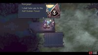 Use the Yellow Flame at the Ferryman to go to the Half Sunken Tower.