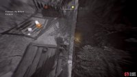 Go to the roof and use Eagle Vision to pinpoint the location of the scroll.
