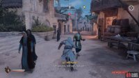 Keep running around until you see the wanted poster icon on your compass.