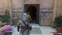 Follow the eunuch to the central part of the palace.