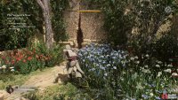 You can enter the palace grounds via the crack in the wall.