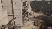 Climb the scaffolding to the balcony, leading to the hatch down which you’ll find Al-Mardikhwar.
