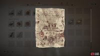 The Enigma comes with a crude map that seems to depict a picture of Cthulhu.