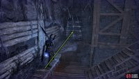 Enter the Umbral Realm at the end of the platform, and jump across.