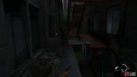 but watch out for enemies sneaking up on your left.