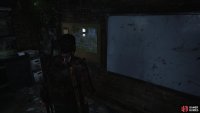 then enter the cabin to find the Power Plant Map.