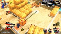 On the next turn, knock the box across the stage with Morgana.