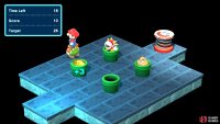 If you have quick reflexes, hit the Gold Goombas for three points, if not, ignore them.