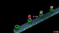 Take the second pipe down in the third area.