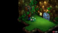 Hidden Treasure 1 - Monstro Town: Enter the last room on the lower floor of the town, and jump in the northwest corner to get the treasure.