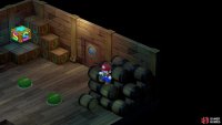 Push a barrel off the stack,