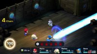 The only terribly noteworthy enemy in the first half of the dungeon is Dry Bones. Use specials to defeat them, but don’t expect them to remain down for long!