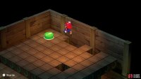 Move one tile southeast after your last jumping spree, then turn northeast again until you can progress no further. Then northwest and jump until you reach the top of the maze!