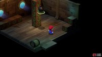 then run south of the cannonball and hope the Koopa Troopa knocks the cannonball off the crates and onto the nearby button.