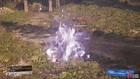 Roche will sometimes do Combustion Sword at the end of a melee combo.