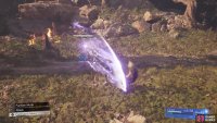 One of the normal combos that Roche can do involves sending out shockwaves.