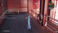 You can also find a Fortification Materia on the outside walkway by the lounge.