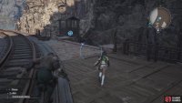 Keep an eye out for the cursor that appears when you can do something with Yuffie.