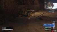 Hold down Square when in melee combat to get some distance with Yuffie.