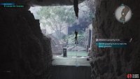Most of the grapple points are beams with little flags on them.