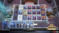 Your first move will be to put the Sandhog and Sahagin cards here.