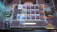 From there, put the Crab and Trooper cards in the slots shown.