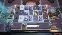 From there, you can put down the Bomb and Sandhog cards as shown.