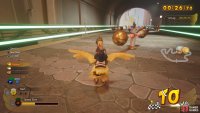 The spinning orbs can also be difficult to navigate.