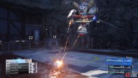 You can block the entirety of the Rotary Cannons to mitigate the damage.