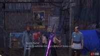 Speak to each of the NPCs to hear their statement.