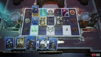 The general strategy with this deck is to buff your own cards while claiming tiles.