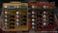 Prior to each stage, you have the option to pick from groups of preset units.