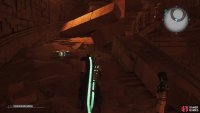 On the spiraling stairs, go up first for this chest with an Elixir.