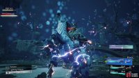 Once you get his health low enough, he will use Vanish to exit the battlefield.