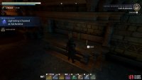 You can find Enshrouded Oil randomly in the world through loot pickups, such as in this Sun Temple.