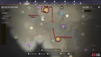 The first base indicated on the map is where the tutorial will suggest you build it.
