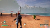 Meanwhile, Tanzee will stand next to you with an assault rifle. If you have five of either, you can rotate them to have them available more often.