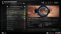 You can access and unlock all support weapons from the ship management menu on your ship.