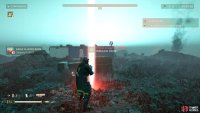 You can injure limbs by standing near an airstirke 