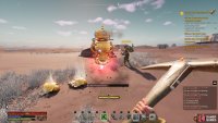 Players must defeat the floating brass robots to get Raw Gem and Mechanical Parts from the Automaton Rooks.