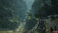 Use the Trebuchet on the road to the Ancient Battlefield Castle to destroy a boulder to get a Seeker’s Token.