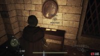 then enter his house and examine a painting to find the Murder Report.