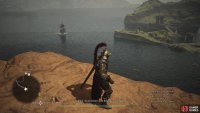 You need to pursue the Guardian Gigantus as it moves toward the Excavation Site.